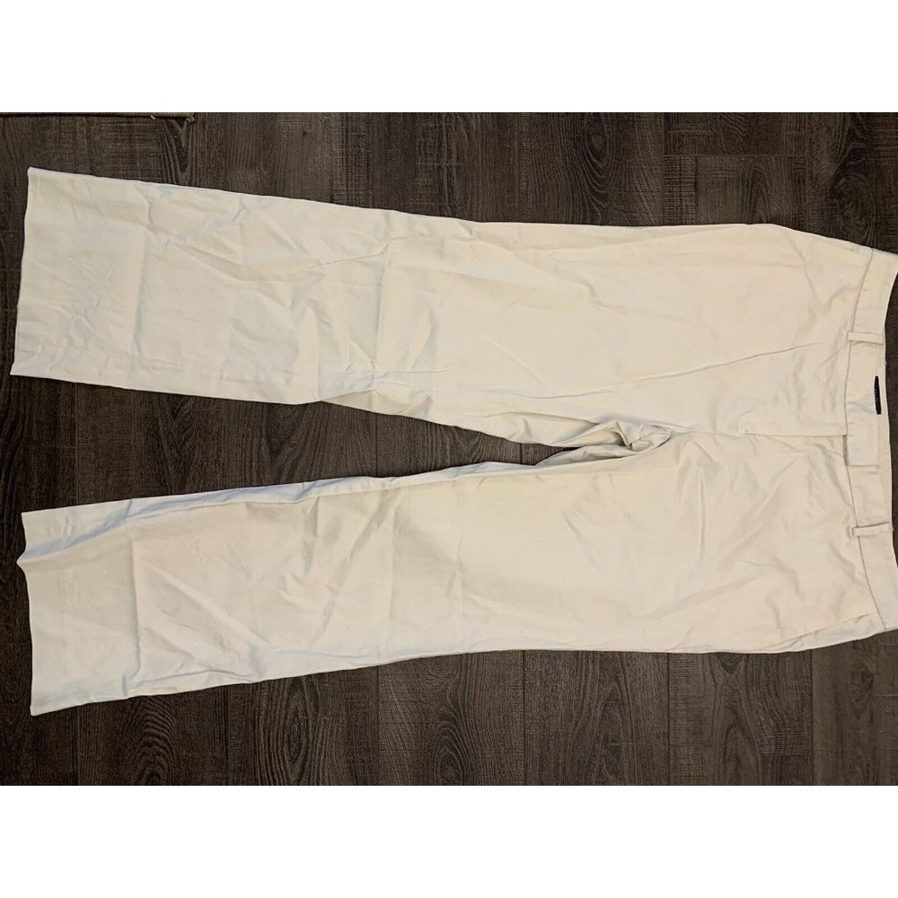 Brooks Brothers Pants Women's Size 16 Catherine Fit Trousers White "346"